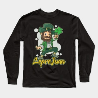 St Patrick's Day Irish Funny Ireland Latino Gift For Mexican Long Sleeve T-Shirt